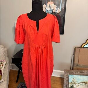 Philosophy Coral Orange Dress